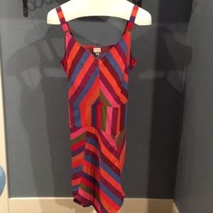 A New Day multi colored handkerchief dress